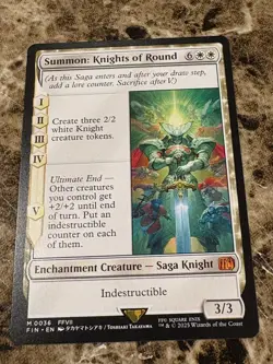 SUMMON: KNIGHTS OF ROUND Magic MTG Final Fantasy - Image 1