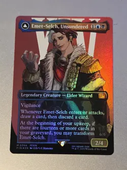 Emet-Selch, Unsundered (Borderless) Final Fantasy Foil - Image 1