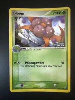 🔥 Gloom 58/115 Unseen Forces Reverse Holo Pokemon Card Near Mint 🔥 - Image 1