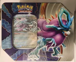 Pokemon TCG: Paradox Destinies Walking Wake ex Tin New Sealed - Image 1