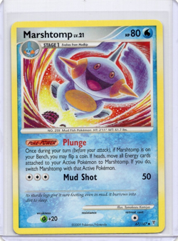 Marshtomp 67/147 Supreme Victors Pokemon TCG 2009 Uncommon MP - Image 1