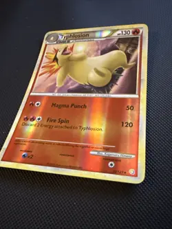 Pokemon Typhlosion 32/123 Heartgold & Soulsilver Reverse Holo (LP/NM) - Image 2