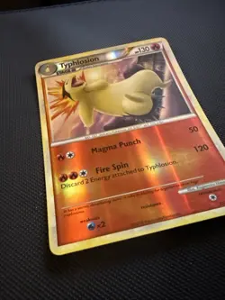 Pokemon Typhlosion 32/123 Heartgold & Soulsilver Reverse Holo (LP/NM) - Image 3