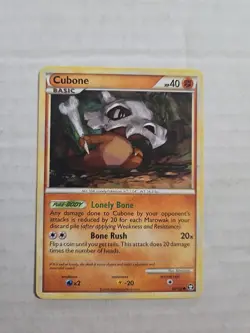 Cubone 60/102 Regular HGSS: Triumphant Pokemon 2010 - Image 1