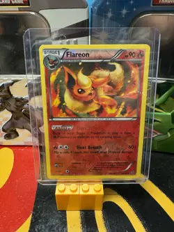 Pokemon XY - Ancient Origins 13/98 Flareon Reverse Holo NM - Image 1