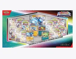 Pokemon TCG Lucario ex & Tyranitar ex Premium Collection Prismatic Evolutions - Image 1