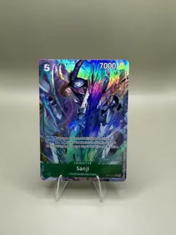 One Piece CCG OP-13 Carrying On His Will - Sanji Alt Art Card Op13-027 ENGLISH - Image 1