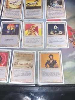 1993 - 14 MTG Unlimited Edition Common White Cards Lot Near Mint Condition - Image 5