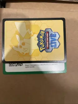 1x Mega Charizard UPC Pokemon TCG Live Online Code Card Via eBay Message - Image 1