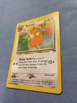 Pokemon Raticate Southern Islands PROMO 6/18 LP Card - Image 3