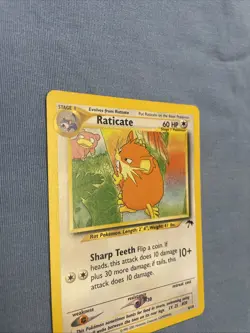 Pokemon Raticate Southern Islands PROMO 6/18 LP Card - Image 5