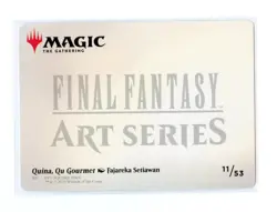 Quina, Qu Gourmet Art Series Card (Gold-Stamped) 11 Final Fantasy MTG - Image 2