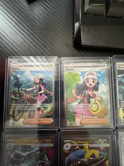 Phanstasmal Flames Dawn SIR. Illustration Rares, Full Art And Ex Lot Of 13 Cards - Image 2