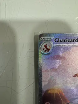 Pokemon TCG Charizard EX Scarlet & Violet 151 Card 199/165 Sir Ultra Rare - Image 2