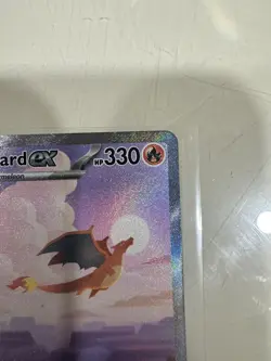 Pokemon TCG Charizard EX Scarlet & Violet 151 Card 199/165 Sir Ultra Rare - Image 4