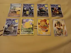 8 Piikachu Pokemon Card Holo GX VSTAR VMAX GX EX Cosplay Art - Image 1