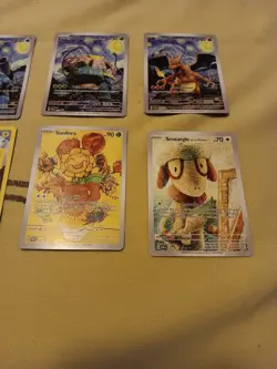 8 Piikachu Pokemon Card Holo GX VSTAR VMAX GX EX Cosplay Art - Image 3