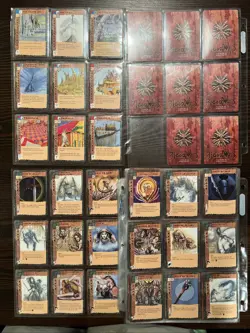Blood Wars TSR D&D CCG TCG NEAR Complete Base Set 329/334 Cards Lot BloodWars - Image 5