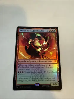 Avatar Roku, Firebender - FOIL #112 - Avatar: The Last Airbender - NM MTG - Image 1