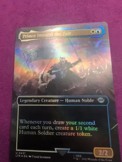 Magic The Gathering: Lord of The Rings Holo Lot. Aragorn, Company Leader; Prince - Image 2