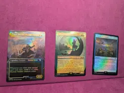 Magic The Gathering: Lord of The Rings Holo Lot. Aragorn, Company Leader; Prince - Image 4
