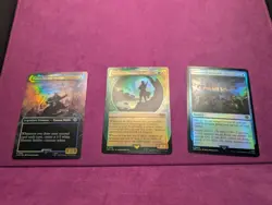 Magic The Gathering: Lord of The Rings Holo Lot. Aragorn, Company Leader; Prince - Image 5