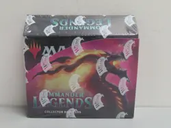 2020 Magic the Gathering Commander Legends Factory Sealed Collector Booster Box - Image 1