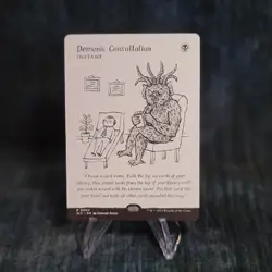 Demonic Consultation Regular Secret Lair Countdown Kit Encyclopedia MTG - Image 1