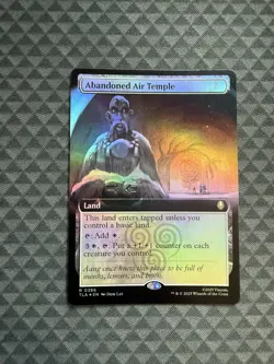 MTG Abandoned Air Temple #0386 Foil Ex. Art R Avatar: The Last Airbender (TLA) - Image 1