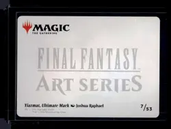 MTG Final Fantasy - Yiazmat, Ultimate Mark - #7/53 - Gold Stamped Signature - Image 2