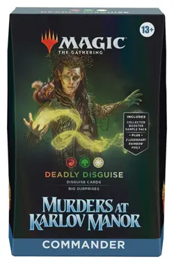 Murders at Karlov Manor Commander Deck - Deadly Disguise MTG Brand New Sealed - Image 1