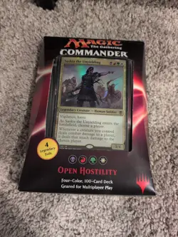 Magic The Gathering Open Hostility Commander Deck 2016 MTG New Sealed - Image 1