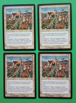 Magic the Gathering MTG Judgement PRISMATIC STRANDS X 4 VLP/EX C 2002! - Image 1