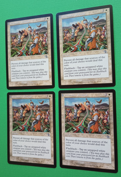 Magic the Gathering MTG Judgement PRISMATIC STRANDS X 4 VLP/EX C 2002! - Image 2