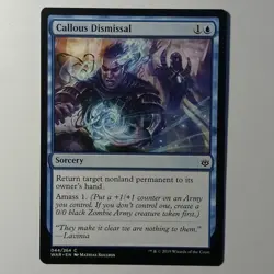 Callous Dismissal War of the Spark Regular - Image 1