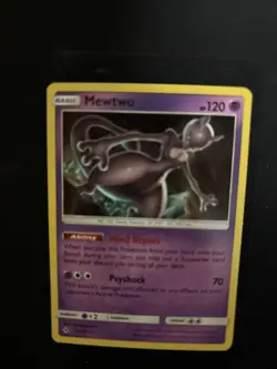 Mewtwo 75/214 Cosmos Holo Pokemon Unbroken Bonds (Costco Exclusive) - Image 4