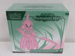 2023 Pokemon Paradox Rift Iron Valiant Factory Sealed ETB Elite Trainer Box - Image 1