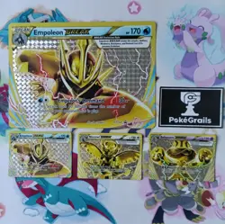 Pokemon Empoleon Beheeyem Noctowl Break Promos XY 134 135 136 Jumbo 2016 - Image 1