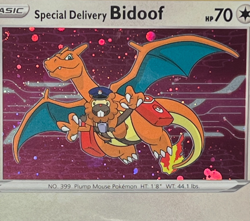 Special Delivery Bidoof - SWSH177 New Sealed - Pokemon Holo Promo - Image 3