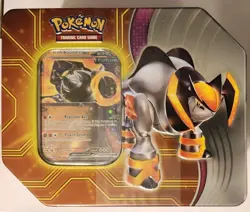 Pokemon TCG Paradox Destinies Iron Boulder EX Tin - Brand New / Factory Sealed - Image 1