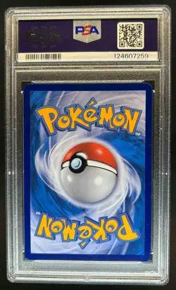 2021 Pokemon IDN SM Promo Mewtwo Holo KFC Chaki Kids Meal #184 PSA 7 NM - Image 2