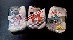 Pokemon TCG: Black Bolt + White Flare Assorted Mini Tins Lot of 3 - Image 1