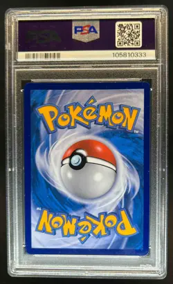 2021 Pokemon IDN SM Promo Mewtwo Holo KFC Chaki Kids Meal #184 PSA 7 NM - Image 2