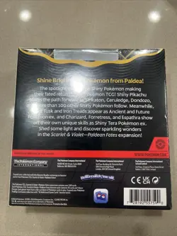 Pokemon Scarlet & Violet Paldean Fates Booster Bundle Sealed - Image 3