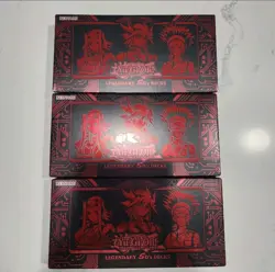 3x Yu-Gi-Oh YGO 2025 Legendary 5D's Decks Box Set FACTORY SEALED PREORDER! - Image 1