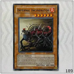 Infernal Incinerator - EEN-EN012 - Common 1st Edition Yugioh - Image 1