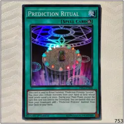 Prediction Ritual - DRL2-EN036 - Super Rare 1st Edition Yugioh - Image 1