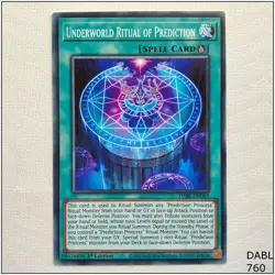 Underworld Ritual of Prediction - DABL-EN063 - Common 1st Edition Yugioh - Image 1