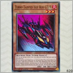 Turbo-Tainted Hot Rod GT19 - DABL-EN034 - Common 1st Edition Yugioh - Image 1