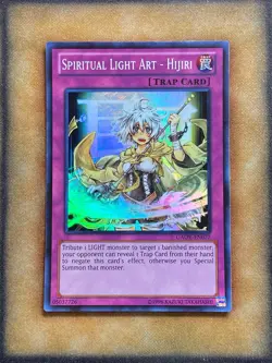 Yugioh Spiritual Light Art - Hijiri GAOV-EN077 Super Rare NM - Image 1